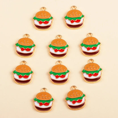 Peris Gems 10pcs 13 10Pcs Enamel Orange Charms for Earrings Pendants Necklaces Fruit Tangerine Charms Handmade DIY Jewelry Making Accessories SHEIN Amazon Temu