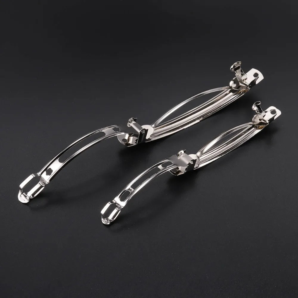 Peris Gems 10pcs French Barrette Style Spring Hair Clips Base Automatic Clip Blank Width Setting Bow Hairpin Supplies For Jewelry Making SHEIN Amazon Temu