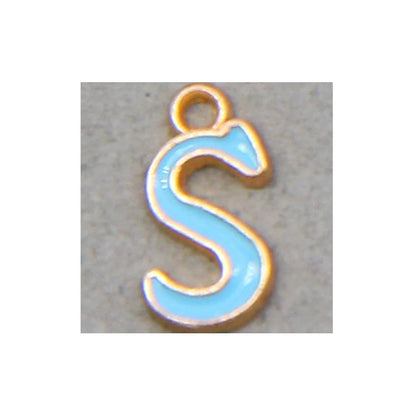 Peris Gems 10pcs   S 10pcs 10mm English Alphabet Pendant Enamel Charms Initial Letter Pendants For Jewelry Making Handmade DIY Bracelet Earrings SHEIN Amazon Temu