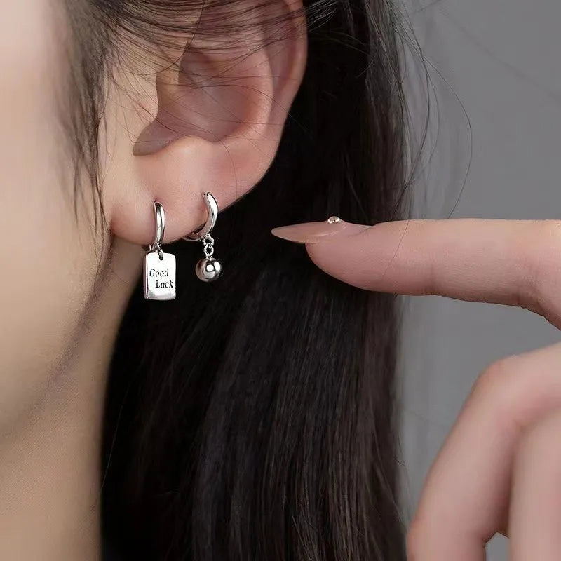 Peris Gems  16 Black Heart Geometric Dangle Earrings for Women SHEIN Amazon Temu