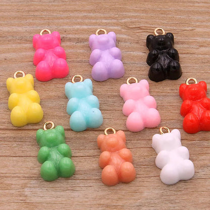 Peris Gems 21C1-2 10Pcs 27 Styles Mix Fruit Animals Flowers Sieve Resin Earring Charms Diy Findings Keychain Bracelets Pendant For Jewelry Making SHEIN Amazon Temu