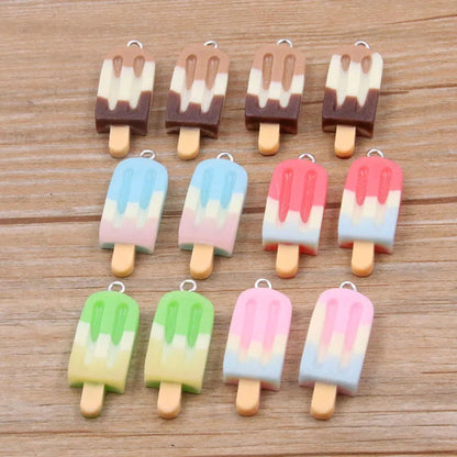Peris Gems 24G01 10Pcs 27 Styles Mix Fruit Animals Flowers Sieve Resin Earring Charms Diy Findings Keychain Bracelets Pendant For Jewelry Making SHEIN Amazon Temu