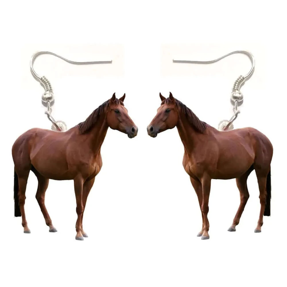 Peris Gems  3 1 Pair Horse Acrylic Earrings Womens Earrings In Jewelry Gifts for Women Love Animal Horse Charm Fashion Earring 2024 SHEIN Amazon Temu