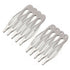 Peris Gems  5teeth Rhdoium 10pcs 5/10 Teeth DIY Metal Hairpin Comb Claws SHEIN Amazon Temu
