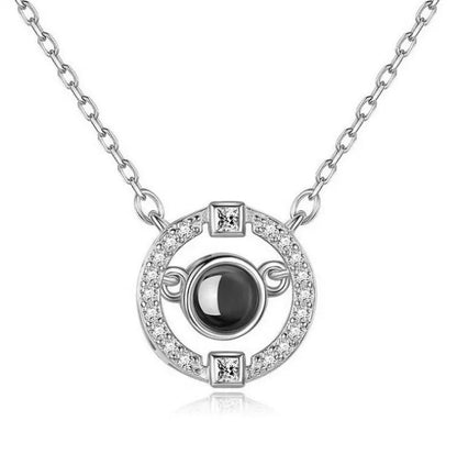 Peris Gems 6189-sl 100 Languages I Love You Necklace Valentine&