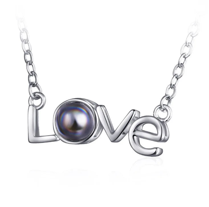 Peris Gems 6199-sl 100 Languages I Love You Necklace Valentine&