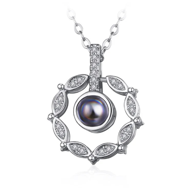 Peris Gems 6201-sl 100 Languages I Love You Necklace Valentine&