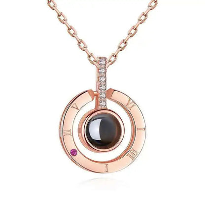 Peris Gems 6203-gd 100 Languages I Love You Necklace Valentine&