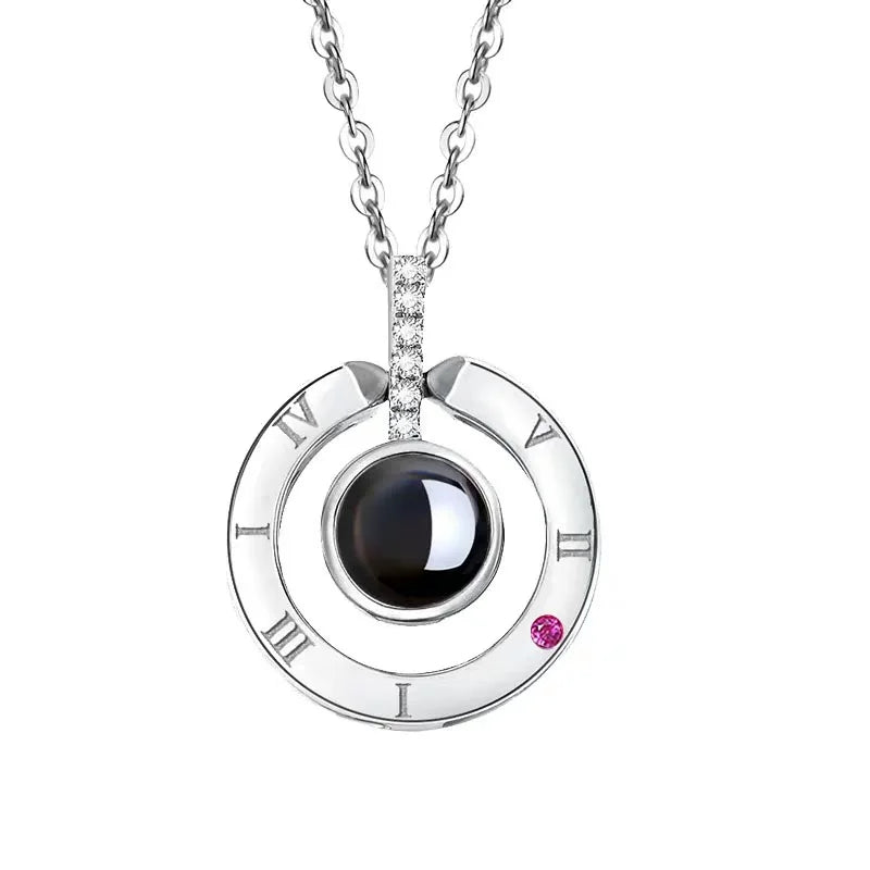 Peris Gems 6203-sl 100 Languages I Love You Necklace Valentine&