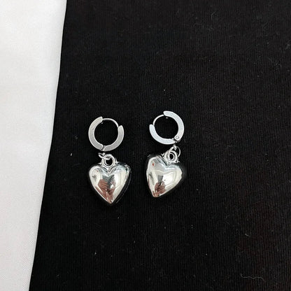 Peris Gems  7 Black Heart Geometric Dangle Earrings for Women SHEIN Amazon Temu