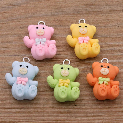 Peris Gems 7L02 10Pcs 27 Styles Mix Fruit Animals Flowers Sieve Resin Earring Charms Diy Findings Keychain Bracelets Pendant For Jewelry Making SHEIN Amazon Temu
