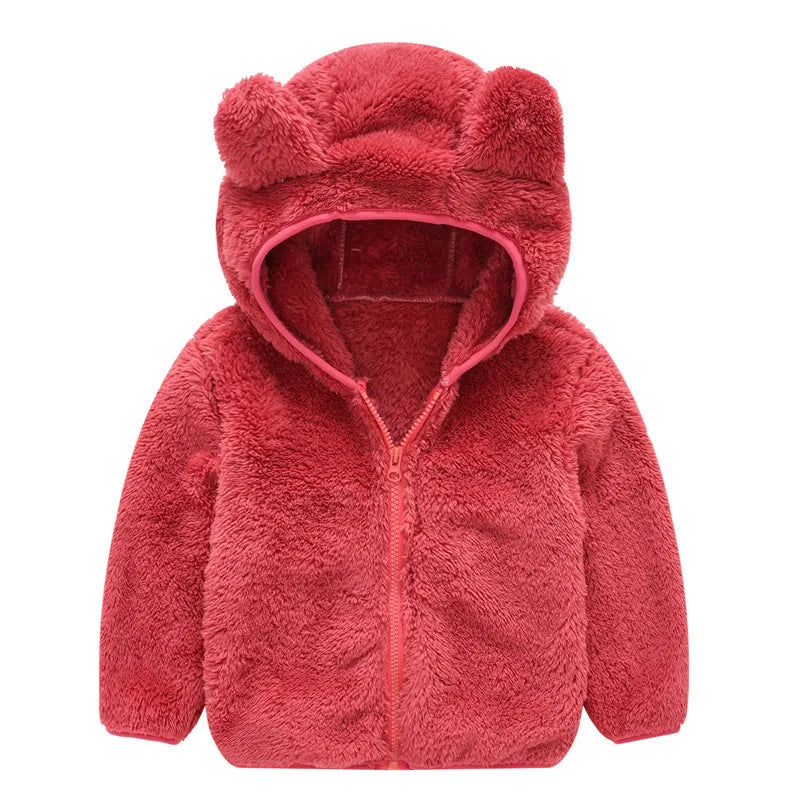 Peris Gems  as picture 3 / 9M Cute Bear Ear Fleece Lined Winter Jackets for Children SHEIN Amazon Temu