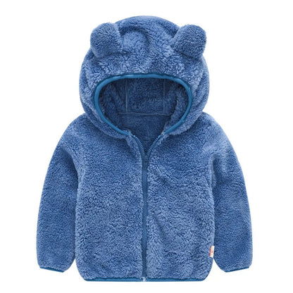 Peris Gems  as picture 5 / 9M Cute Bear Ear Fleece Lined Winter Jackets for Children SHEIN Amazon Temu