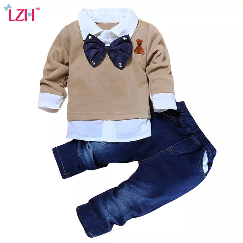 Peris Gems  Autumn Winter 2pc Sweatshirt and Pants Set for Boys SHEIN Amazon Temu