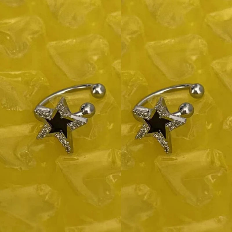 Peris Gems  AY 5810403 Sparkly Diamond Star Stud Earrings for Women SHEIN Amazon Temu