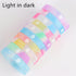 Peris Gems b / CHINA / 30pcs 10/20/30/50Pcs/Lot Fashion Simple Luminous Silicone Bracelet For Men Women Sports Love Mixed Style Jewelry Birthday Party Gifts SHEIN Amazon Temu