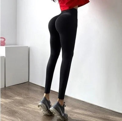 Peris Gems  Black / XL70-80kg Knitted Invisible Zipper Workout Leggings for Women SHEIN Amazon Temu