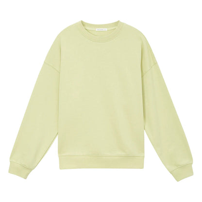 Peris Gems  Celadon / S Round Neck Spring Fall Knitted Sweatshirts for Women SHEIN Amazon Temu