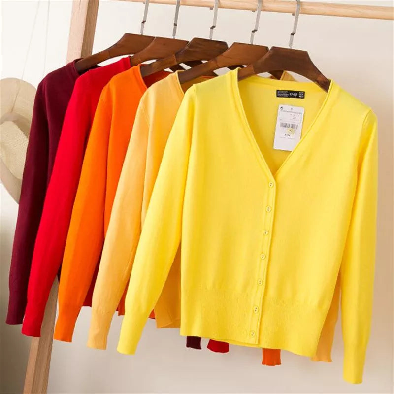 Peris Gems  Colorful Spring Autumn Cardigan Sweaters for Women SHEIN Amazon Temu