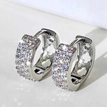 Peris Gems  E2313 Dainty Cute CZ Diamond Square Earrings for Women SHEIN Amazon Temu