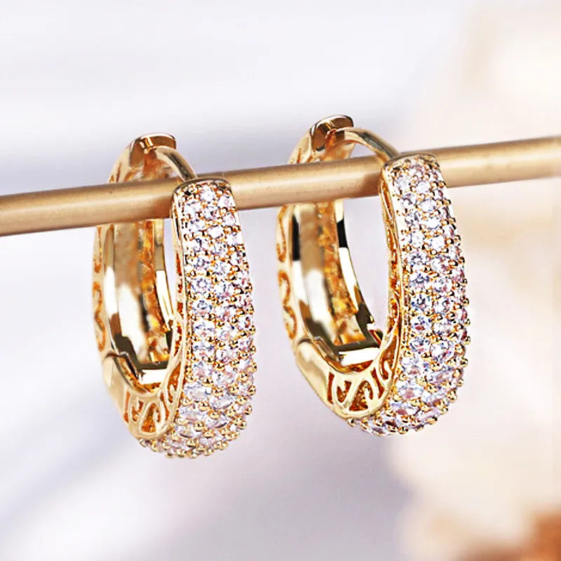 Peris Gems  E2354 Dainty Cute CZ Diamond Square Earrings for Women SHEIN Amazon Temu