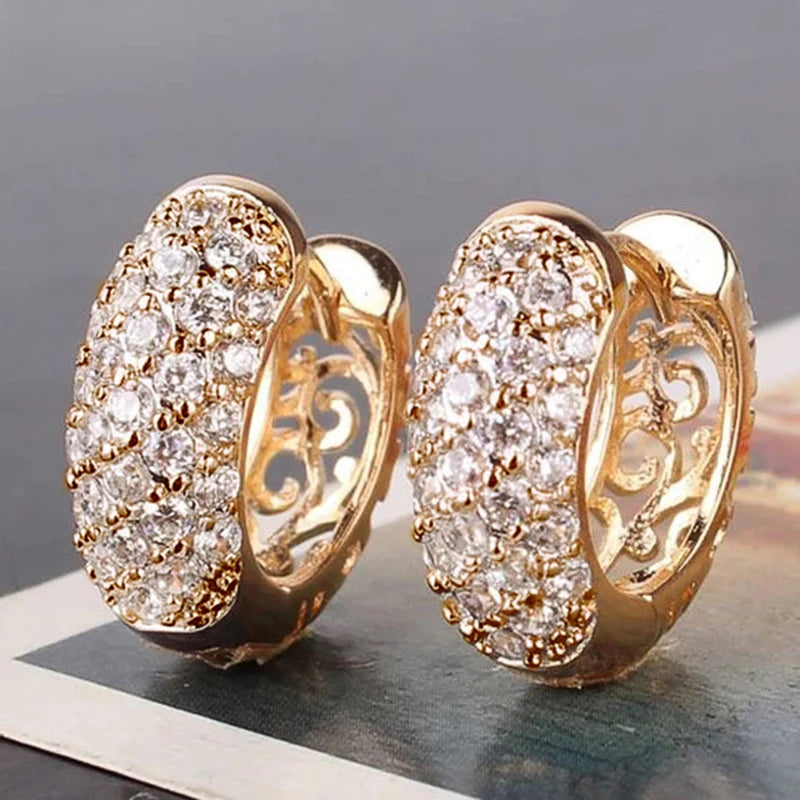 Peris Gems  E2399 Dainty Cute CZ Diamond Square Earrings for Women SHEIN Amazon Temu