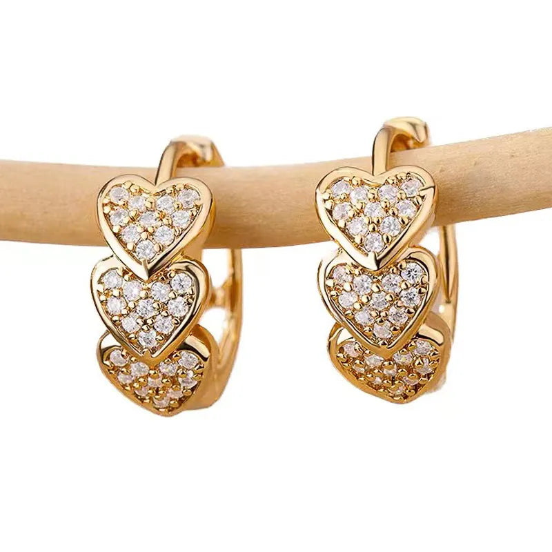 Peris Gems  E2425 Dainty Cute CZ Diamond Square Earrings for Women SHEIN Amazon Temu