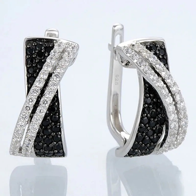 Peris Gems  E2612 Dainty Cute CZ Diamond Square Earrings for Women SHEIN Amazon Temu