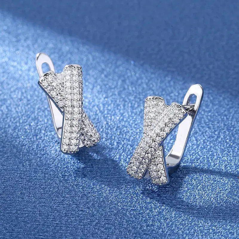 Peris Gems  E2624 Dainty Cute CZ Diamond Square Earrings for Women SHEIN Amazon Temu