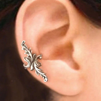 Peris Gems  E2696 2024 New Trendy Fox Shape Clip Earrings for Women Antique Silver Color  Ear Cuff  Girl Statement Jewelry Drop Ship SHEIN Amazon Temu