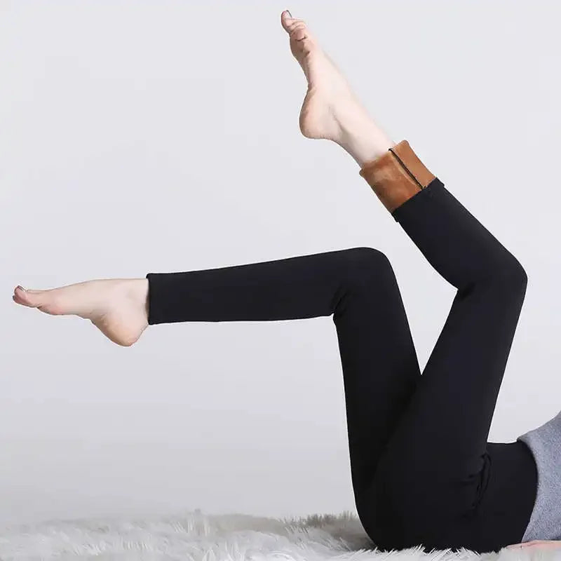 Peris Gems  Fleece Lined Warm Slim Fitting Leggings for Women SHEIN Amazon Temu