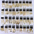 Peris Gems gold color / 10pairs 10/20/30/50Pairs Bohemian Fashion Butterfly Leaf Spiral Waterdrops Pendant Earrings For Women Charm Jewelry Party Gift Wholesale SHEIN Amazon Temu