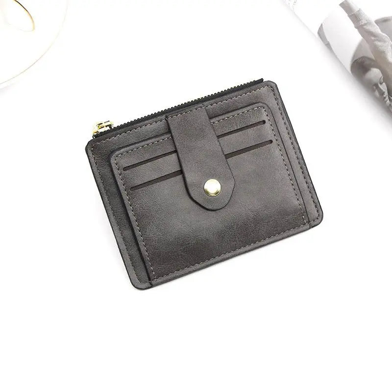 Peris Gems  Grey Luxurious Small Slim Leather Wallets for Men SHEIN Amazon Temu