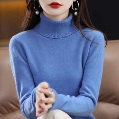 Peris Gems  High-Collared Cashmere Wool Warm Sweaters for Women SHEIN Amazon Temu