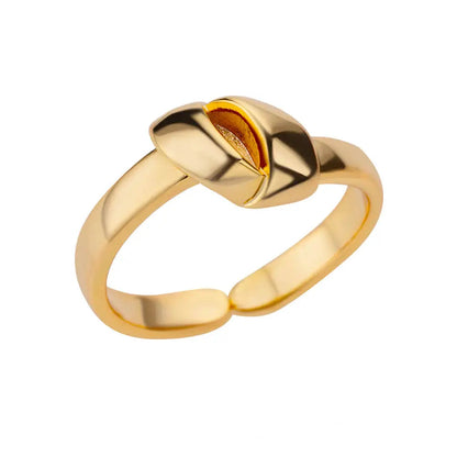 Peris Gems  JZ5182G Gold-Plated Stainless-Steel Adjustable Rings for Women SHEIN Amazon Temu