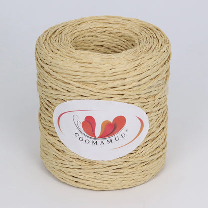 Peris Gems khaki 100g/ball Raffia Yarn Kintting Paper Straw Yarn for Crocheting Hat Fancy Yarn Flower Packing Summer Fashion Handmade Material SHEIN Amazon Temu