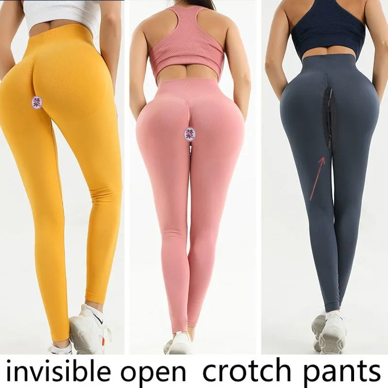 Peris Gems  Knitted Invisible Zipper Workout Leggings for Women SHEIN Amazon Temu