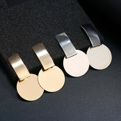 Peris Gems  Korea Pearl Earrings for Women - Round Geometric Studs SHEIN Amazon Temu