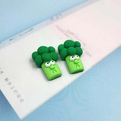 Peris Gems  no hook cauliflower 10pcs Cute Vegetable Veggie Tales Inspired Resin Charms SHEIN Amazon Temu