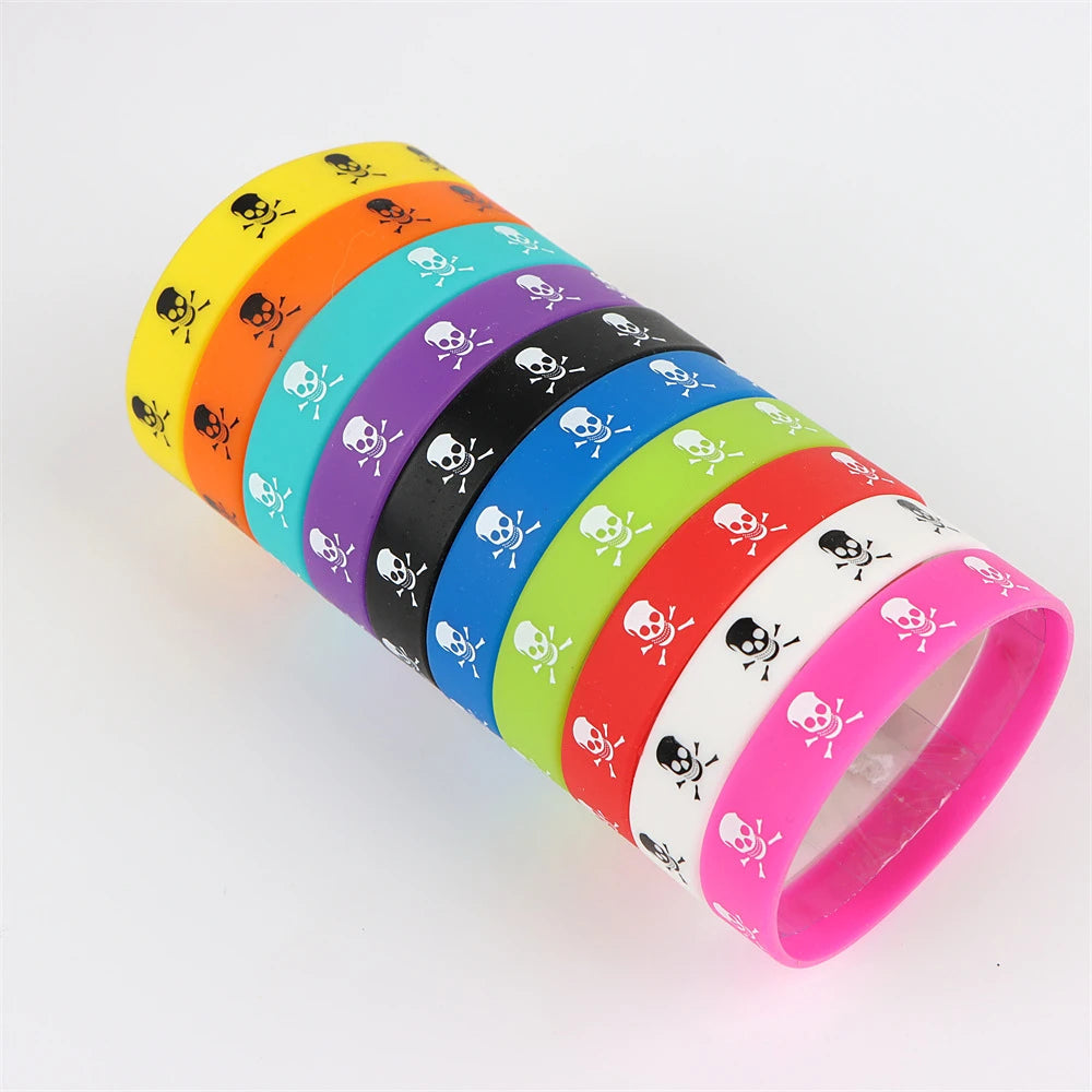 Peris Gems one / CHINA / 30pcs 10/20/30/50Pcs/Lot Fashion Simple Luminous Silicone Bracelet For Men Women Sports Love Mixed Style Jewelry Birthday Party Gifts SHEIN Amazon Temu