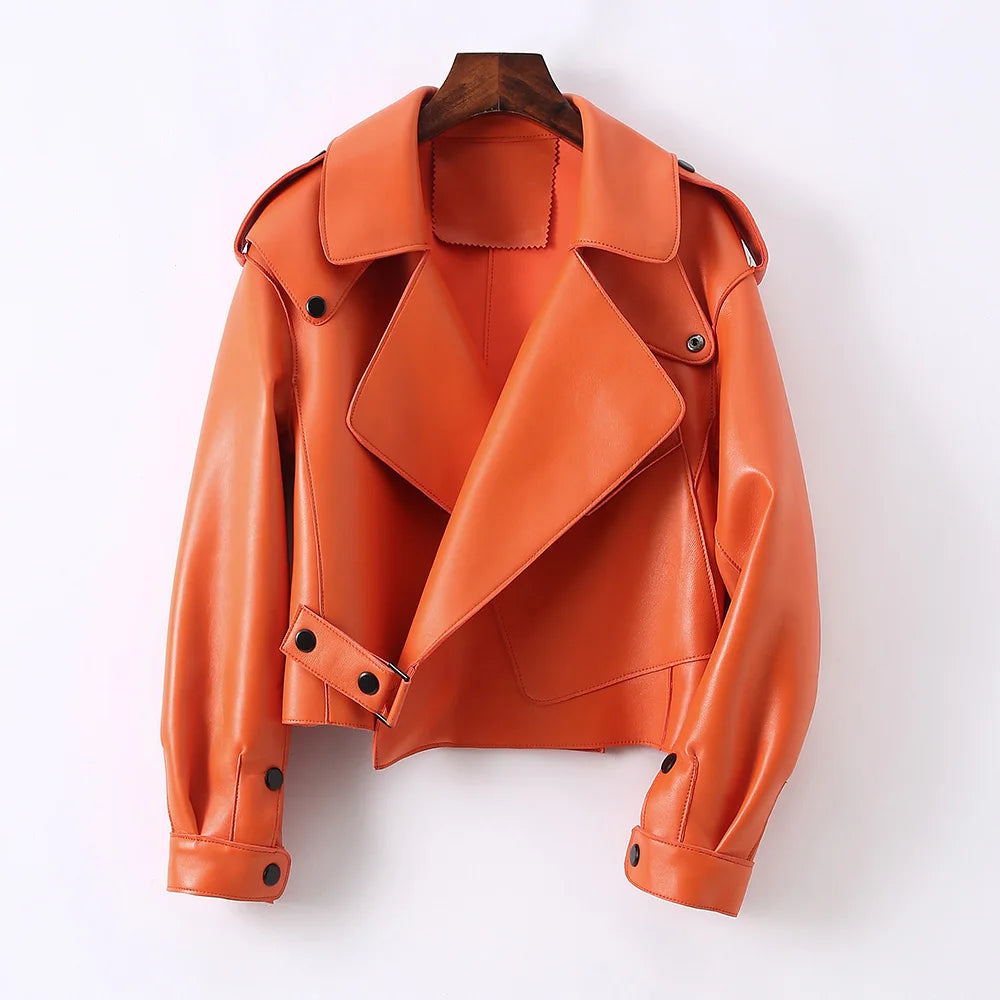 Peris Gems  Orange / S Coat Bust 100cm Women&