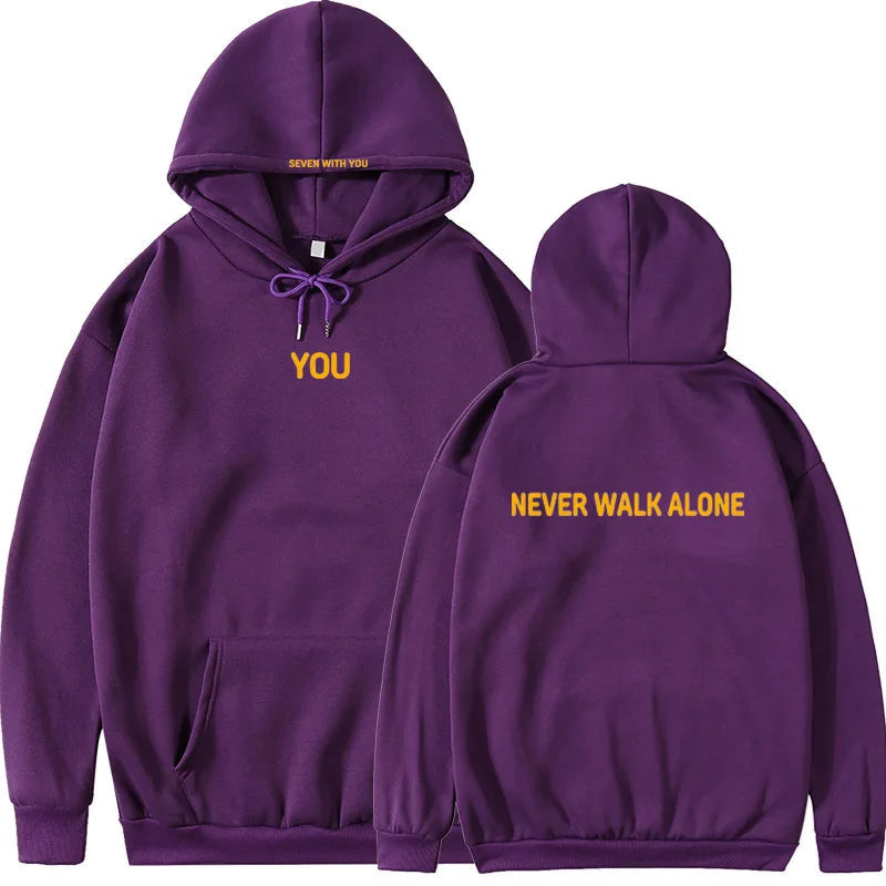 Peris Gems Purple 2 / XL Kpop Letter JIMIN NOMAD BE A GOOD HUMAN Printed Hoodie Winter Plus Fleece Sweatshirt Harajuku Never Walk Alone Outfit Boy Girls Kpop Letter JIMIN NOMAD BE A GOOD HUMAN Printed Hoodie Winter Plus Fleece Sweatshirt Harajuku Never Walk Alone Outfit Boy Girls SHEIN Amazon Temu