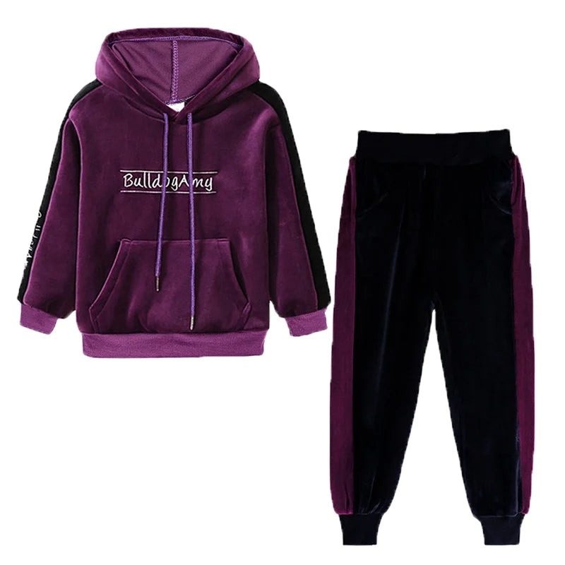 Peris Gems  Purple / 3T Kids 2pc Light Brown Teddy Bear Sweatshirt and Pants Set SHEIN Amazon Temu