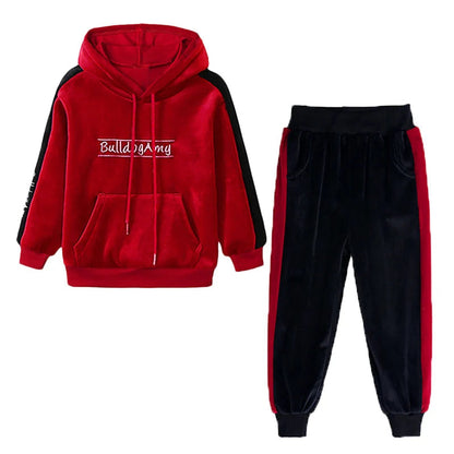 Peris Gems  Red / 12M Kids 2pc Light Brown Teddy Bear Sweatshirt and Pants Set SHEIN Amazon Temu