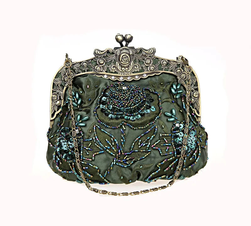 Peris Gems  Retro Medieval Style Gold Sequined Purse for Women SHEIN Amazon Temu