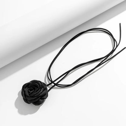 Peris Gems Romantic Gothic Big Rose Flower Clavicle Chain Necklace for Women Ladies Korean Fashion Adjustable Rope Choker Y2K Accessories Romantic Gothic Big Rose Flower Clavicle Chain Necklace for Women Ladies Korean Fashion Adjustable Rope Choker Y2K Accessories SHEIN Amazon Temu