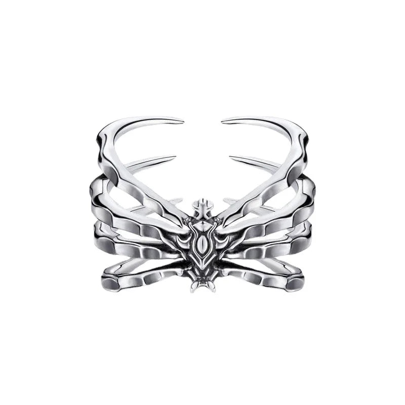 Peris Gems  Silver / Resizable Thai Silver Adjustable Spider Claw Rings SHEIN Amazon Temu