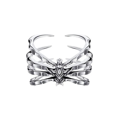 Peris Gems  Silver / Resizable Thai Silver Adjustable Spider Claw Rings SHEIN Amazon Temu