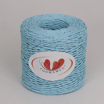 Peris Gems sky blue 100g/ball Raffia Yarn Kintting Paper Straw Yarn for Crocheting Hat Fancy Yarn Flower Packing Summer Fashion Handmade Material SHEIN Amazon Temu