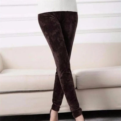 Peris Gems  SM5 Coffee / S Winter Double Side Velvet Leggings for Women SHEIN Amazon Temu